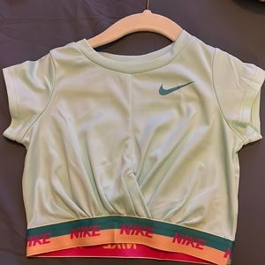 3T Seafoam Nike Dri-Fit top with Banded Bottom